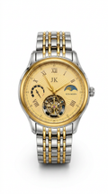 AB Diamond Bezel Waterproof Gold Watch