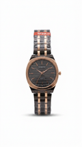 Collection Quartz Black & Rose Gold Watch